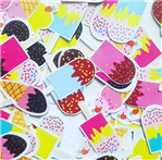 Confetti formitas Helados 20u